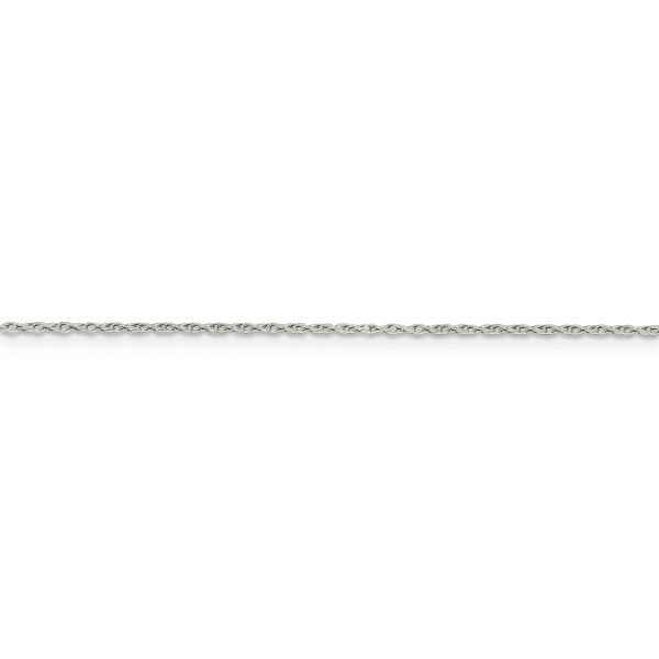 Sterling Silver 1.25mm Loose Rope Chain - Image 2