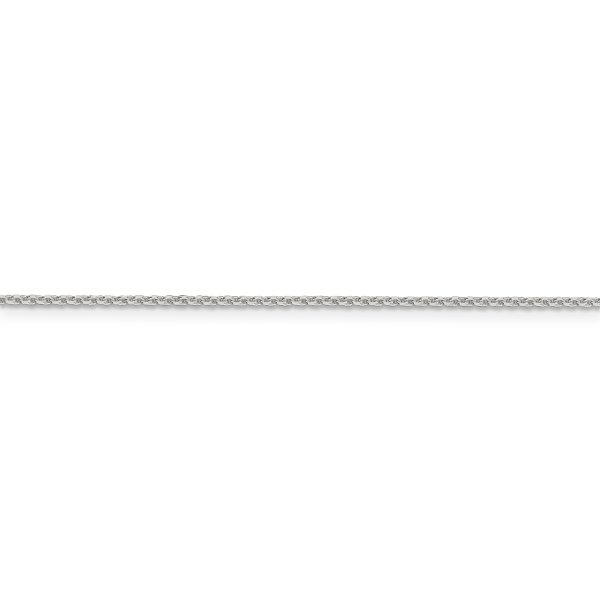 Sterling Silver 1.4mm Diamond-cut Forzantina Cable Chain - Image 2