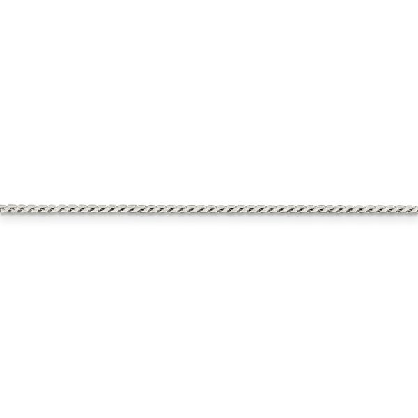 Sterling Silver 1.25mm Round Franco Chain - Image 2