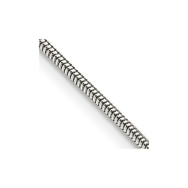 Sterling Silver 1.5mm Round Snake Chain