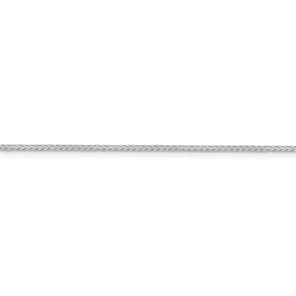 Sterling Silver 1.25mm Round Spiga Chain - Image 2