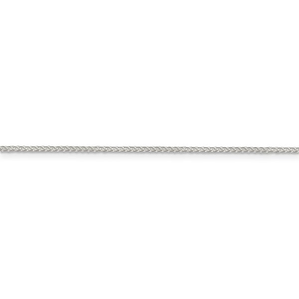 Sterling Silver 1.25mm Round Spiga Chain - Image 2