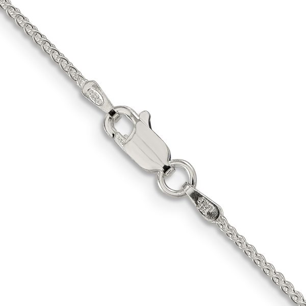 Sterling Silver 1.25mm Round Spiga Chain - Image 3