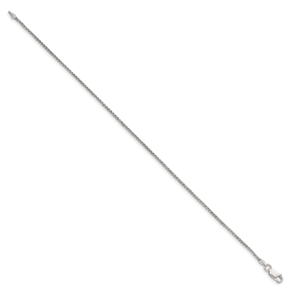 Sterling Silver 1.5mm Round Spiga Chain - Image 2