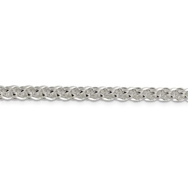 Sterling Silver 5mm Round Spiga Chain - Image 2