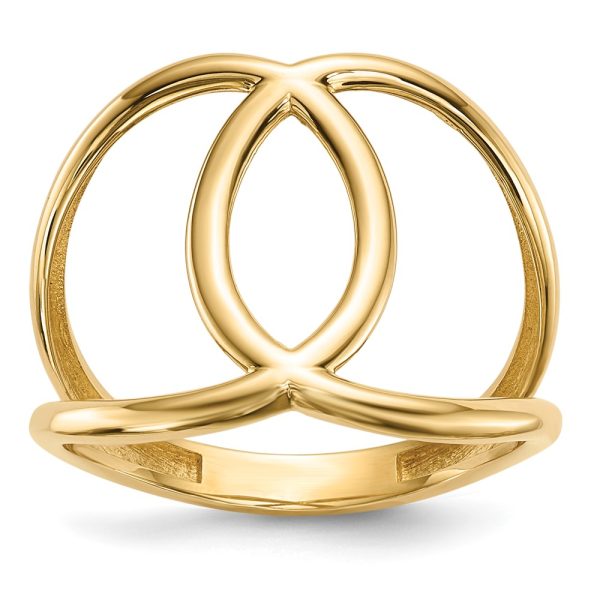 14k Gold Polished Ring