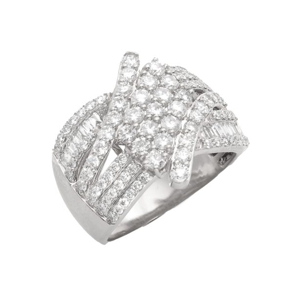 14KW 1.80CTW DIAMOND FANCY LADIES RING