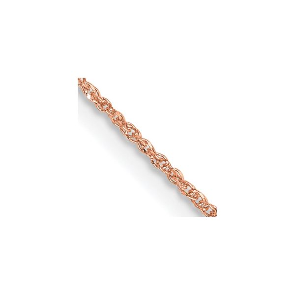 14K Rose Gold .7mm Ropa Chain