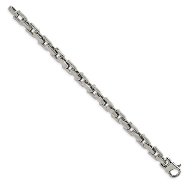 Stainless Steel Polished 8.5in Bracelet - Image 3