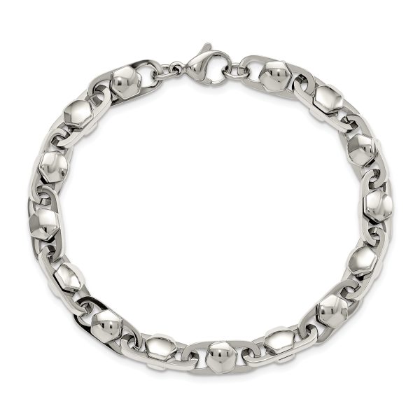 Stainless Steel Polished 6.50mm 8.25in Bracelet - Image 3