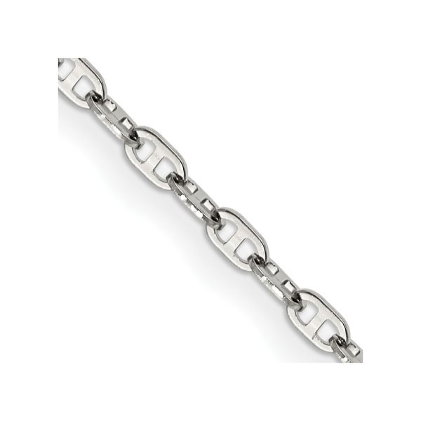Stainless Steel Polished 2.75mm 16in Anchor Chain