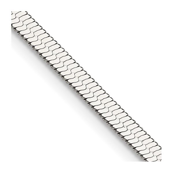 Stainless Steel Polished 3.90mm 22in Herringbone Chain