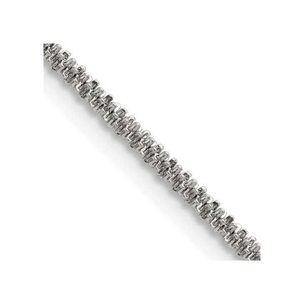 Stainless Steel Polished 2.2mm Cyclone 22in Chain