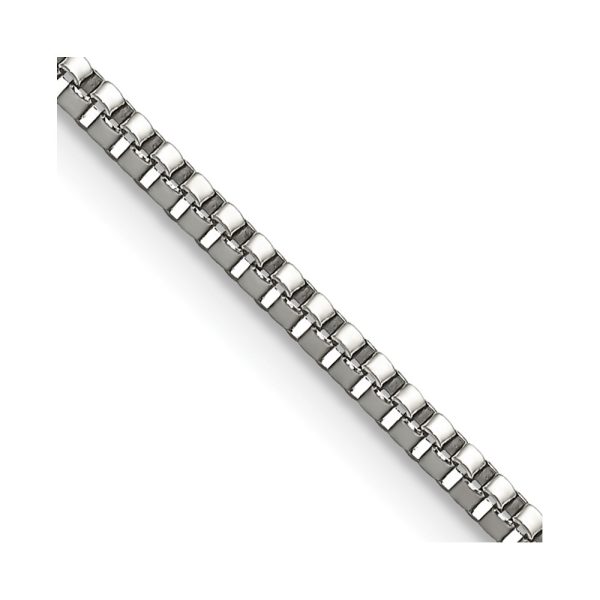 Stainless Steel Polished 2mm 20in Box Chain