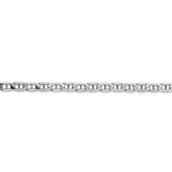 14k WG 3.75mm Concave Anchor Chain - Image 2