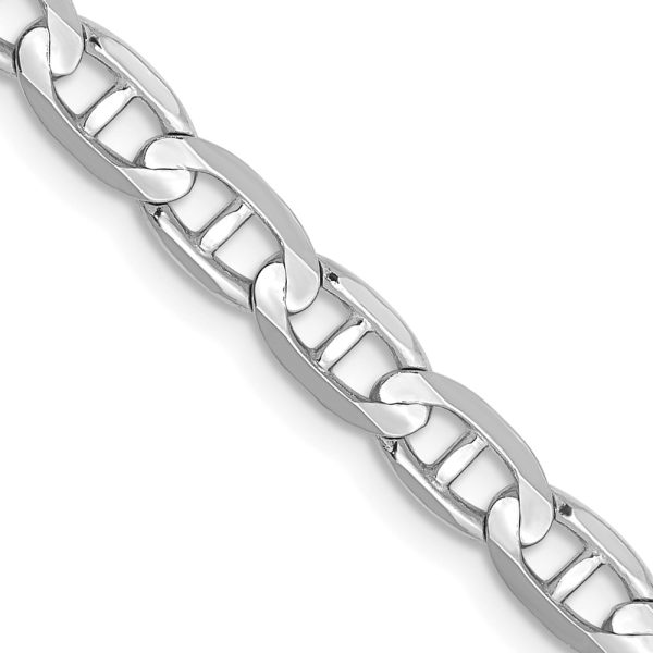 14k WG 4.5mm Concave Anchor