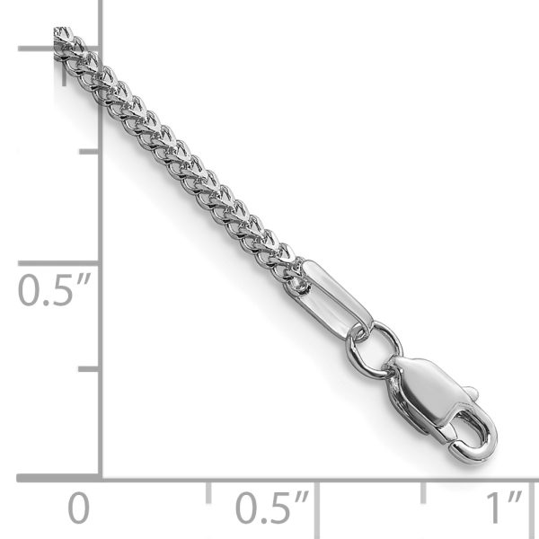 14k WG 1.3mm Franco Chain - Image 3