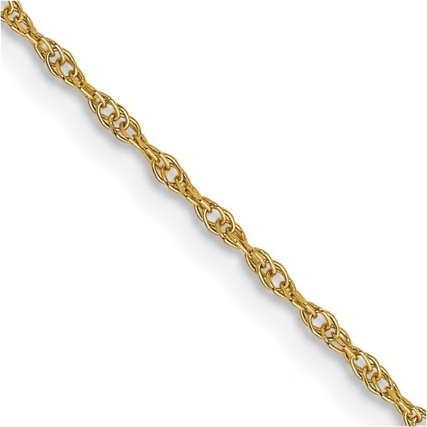 14k .95 mm Carded Cable Rope Chain