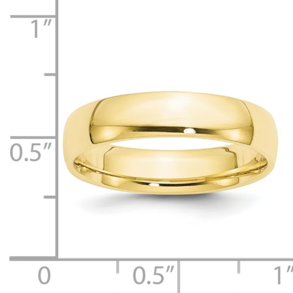 10KY 5mm LTW Comfort Fit Band Size 10 - Image 3