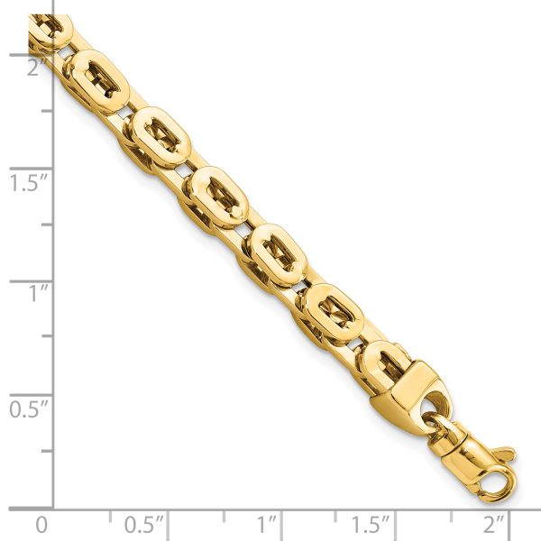 14K Polished Fancy Link Bracelet - Image 3