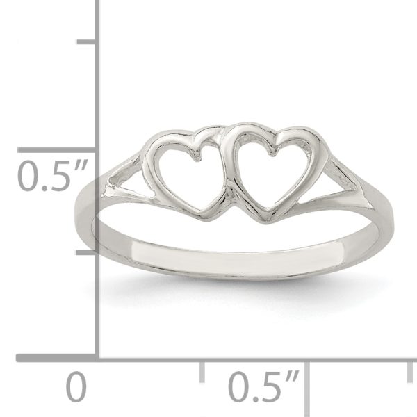 Sterling Silver Heart Ring - Image 3