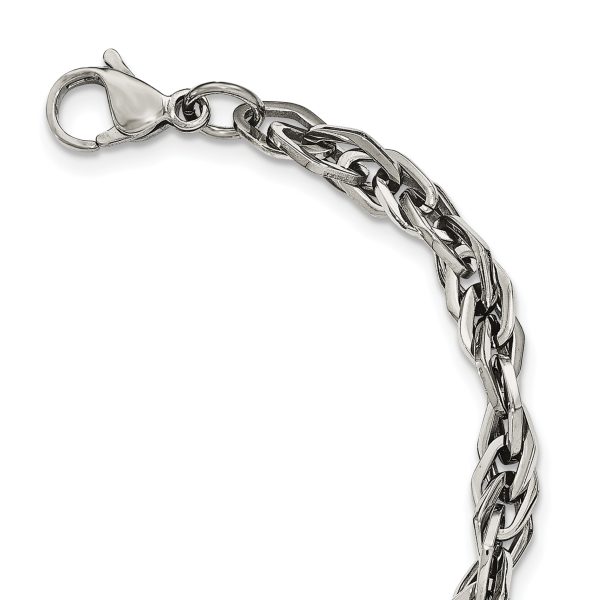 Stainless Steel Polished 24in Necklace - Image 2