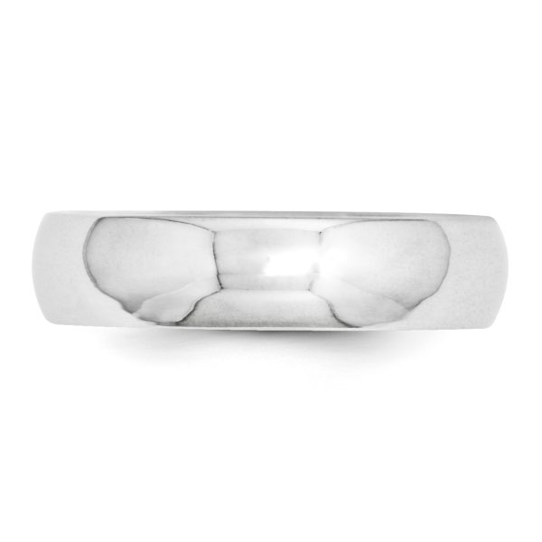 14KW 5mm Standard Comfort Fit Wedding Band Size 9.5 - Image 4