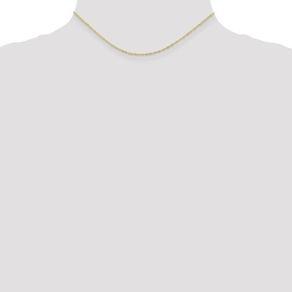 10k 1.1mm Singapore Chain - Image 3