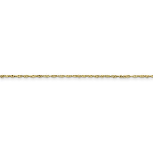 10k 1.1mm Singapore Chain - Image 2