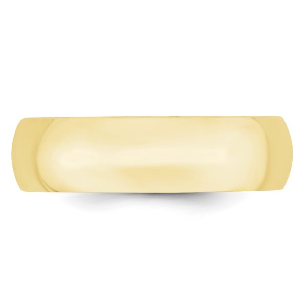 10KY 6mm LTW Comfort Fit Band Size 4.5 - Image 3