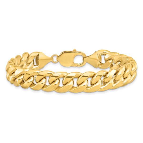 14k 11mm Semi-Solid Miami Cuban Chain - Image 2