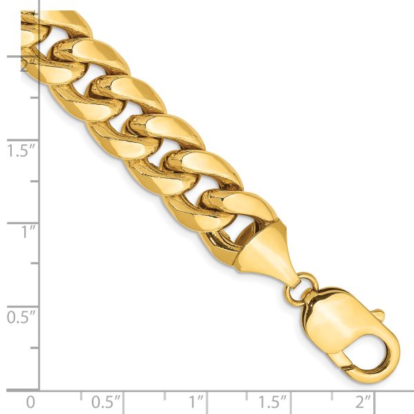 14k 11mm Semi-Solid Miami Cuban Chain - Image 3