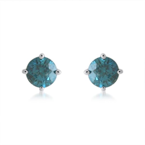 14KT W EARR .3300 TREATED DIA