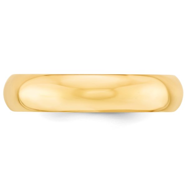 14KY 5mm Standard Comfort Fit Wedding Band Size 11.5 - Image 3