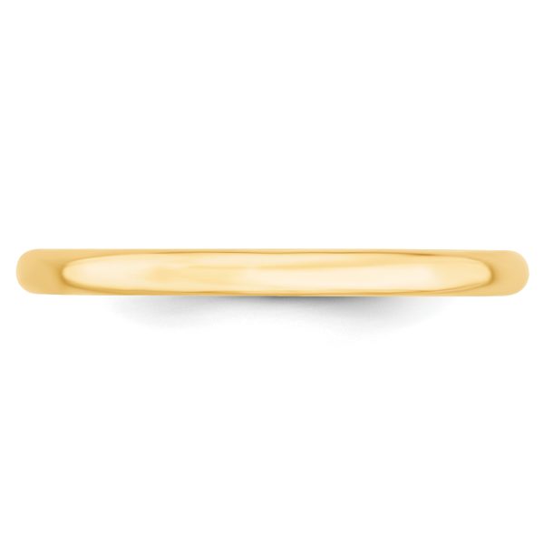 14KY 2mm LTW Comfort Fit Band Size 11 - Image 2