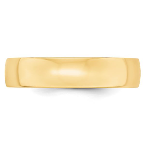 14KY 5mm LTW Comfort Fit Band Size 6.5 - Image 2