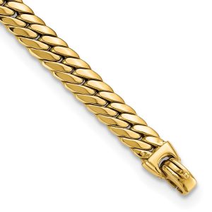 14k Large Snake Chain Bracelet
