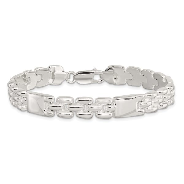Sterling Silver Fancy Link Bracelet - Image 3