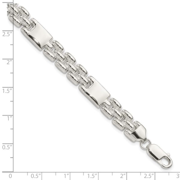 Sterling Silver Fancy Link Bracelet - Image 2