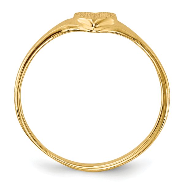 14k Children's Heart Ring - Image 2