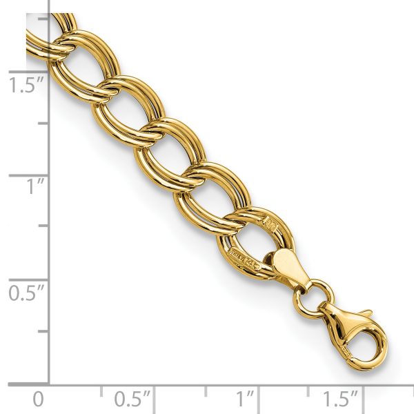 14K Polished Link Bracelet - Image 3