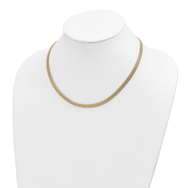 14K Polished Fancy Necklace - Image 2