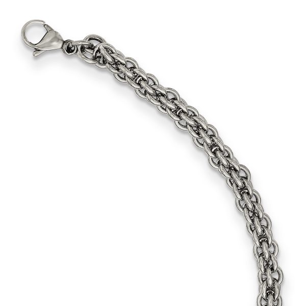 Stainless Steel Polished 24in Necklace - Image 3