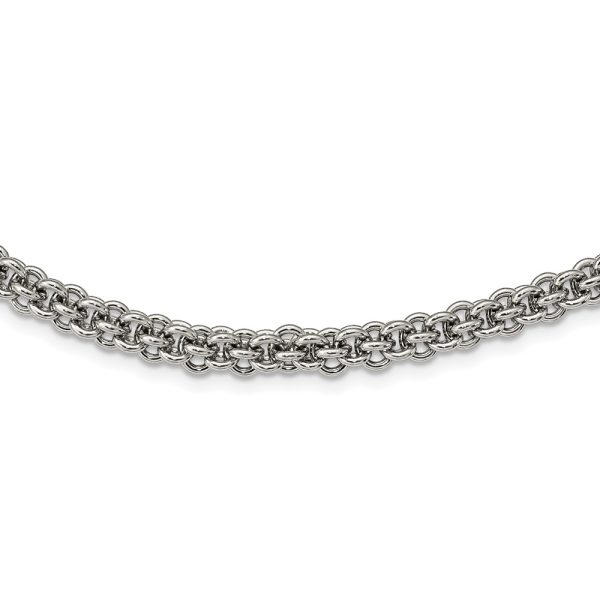 Stainless Steel Polished 24in Necklace