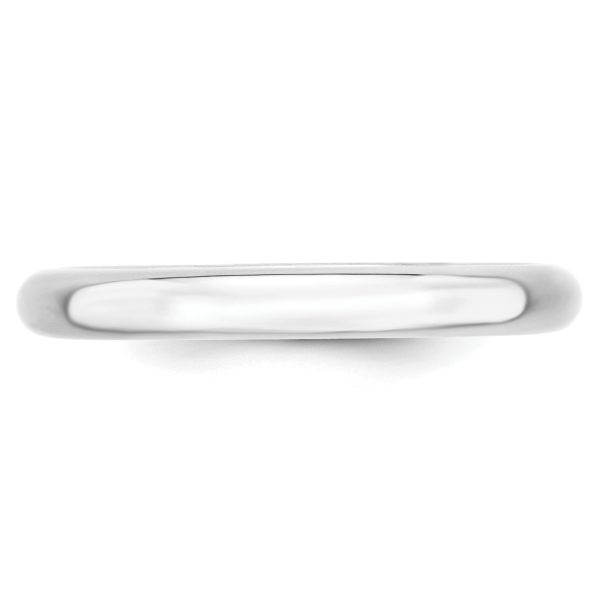 14KW 3mm Standard Comfort Fit Wedding Band Size 8 - Image 3