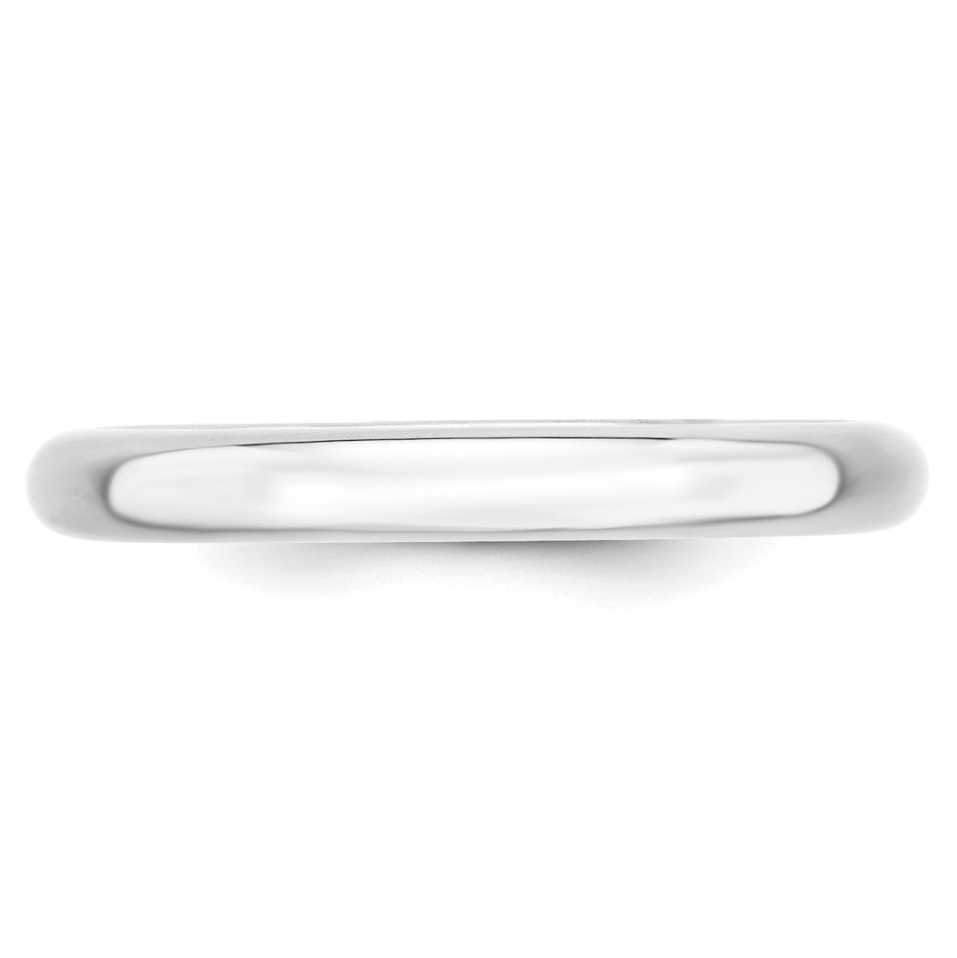 14KW 3mm Standard Comfort Fit Wedding Band Size 9 - Image 3