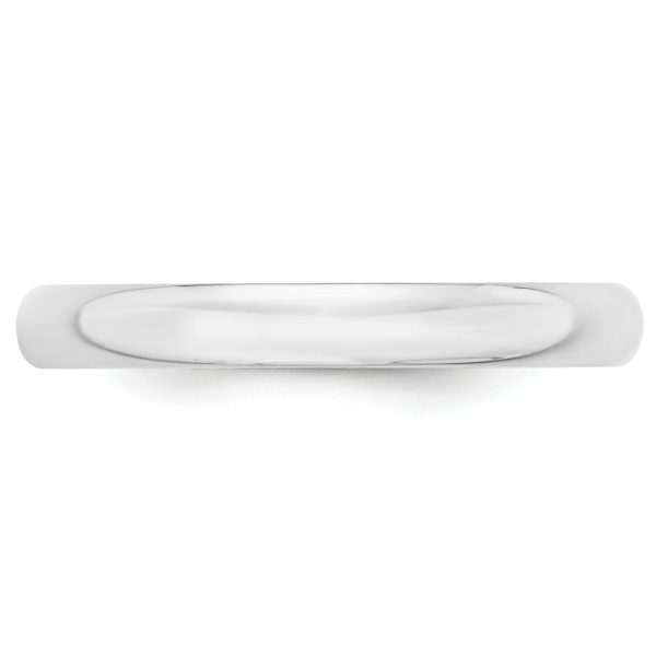 14KW 3mm LTW Half Round Band Size 7 - Image 2