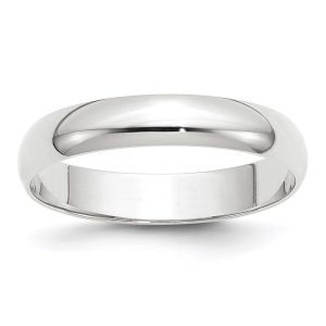 14KW 4mm LTW Half Round Band Size 10