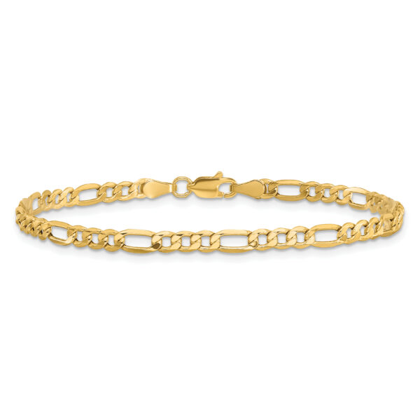 10k 3.5mm Semi-Solid Figaro Chain - Image 3