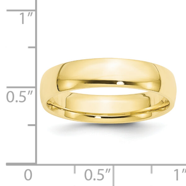 10KY 5mm LTW Comfort Fit Band Size 6.5 - Image 3